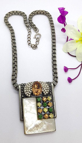Vintage statement damenkette - statement,