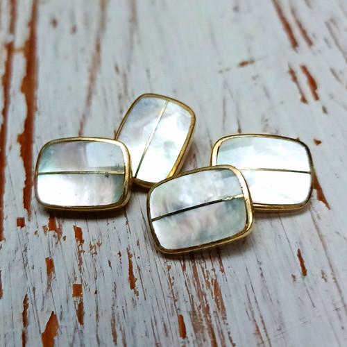 Manschettenknöpfe rechteckig