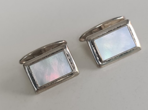Manschettenknöpfe 835 silber - manschettenknÖpfe,